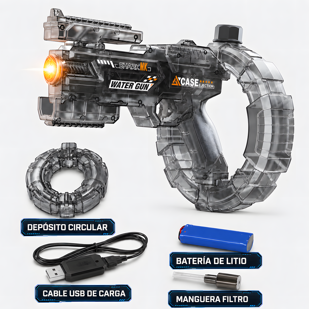 AquaTactical - Pistola De Agua Automática