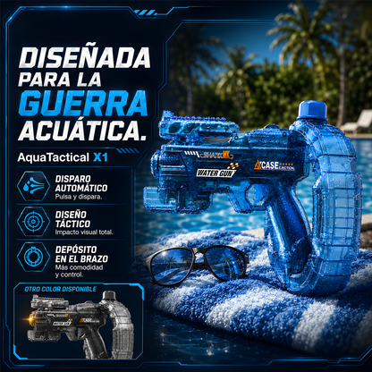 AquaTactical - Pistola De Agua Automática